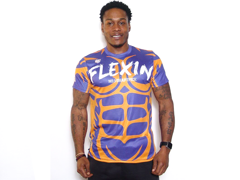 Men's 3D Print Flexin T-Shirt