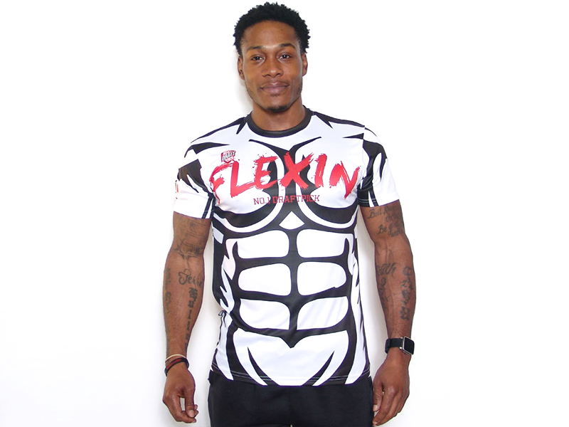 Men's 3D Print Flexin T-Shirt