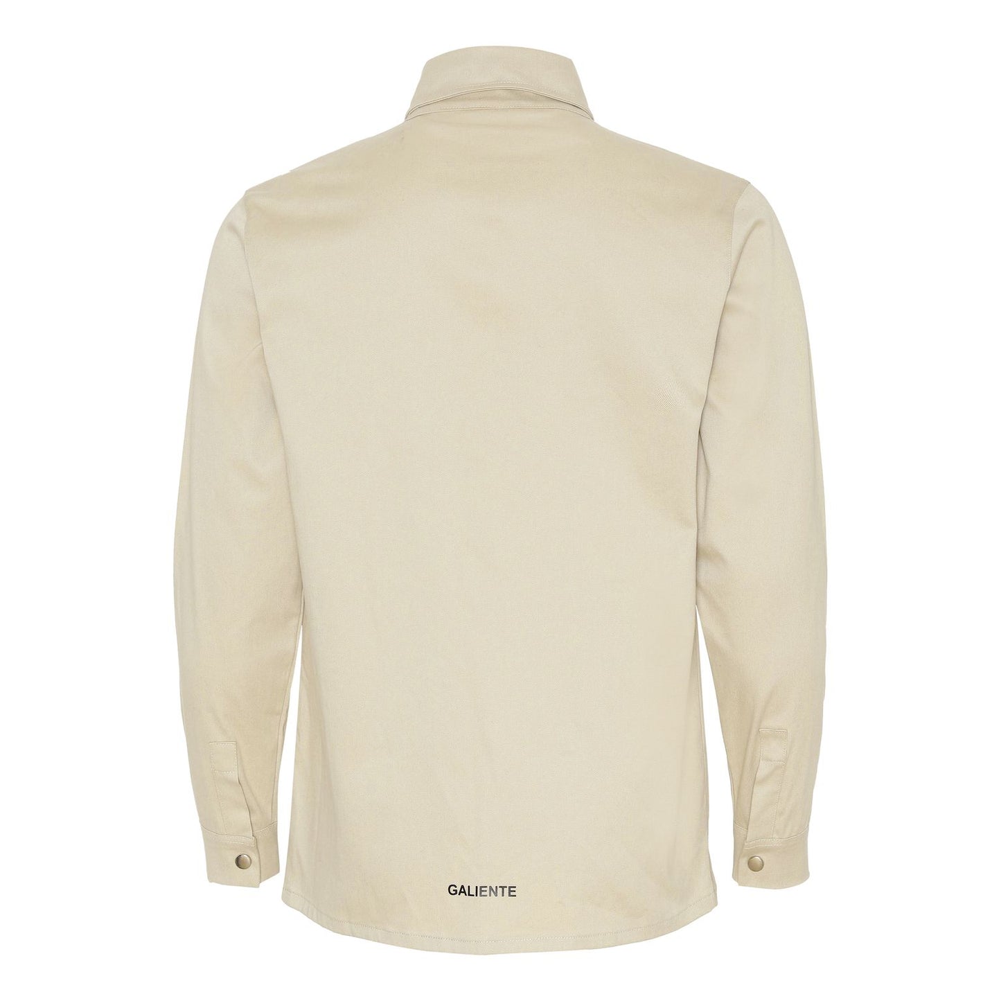 Men's Beige Cargo Shirt