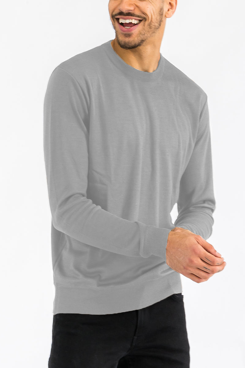 Men's Round Neck Knit Sweater