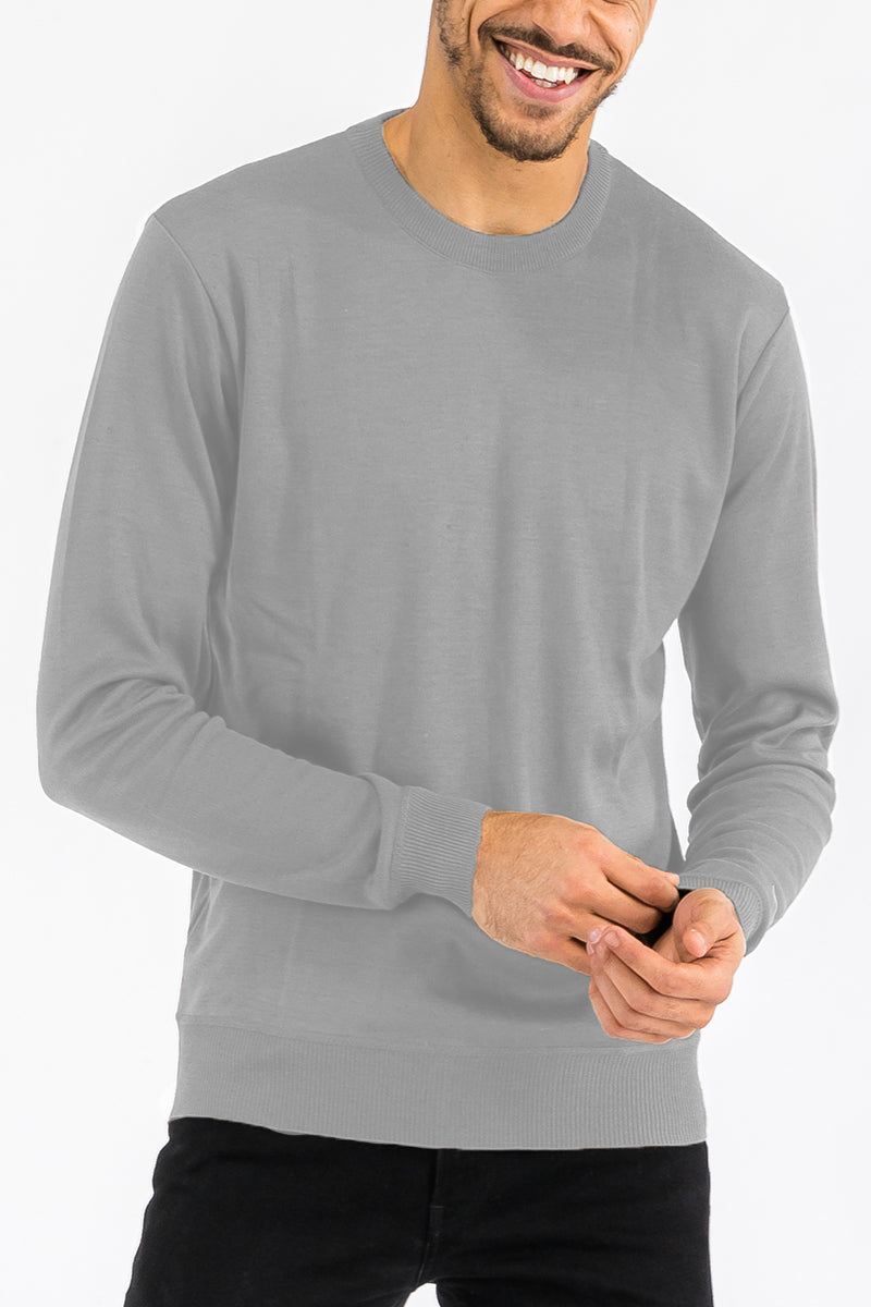 Men's Round Neck Knit Sweater