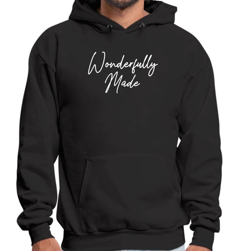 Men's Graphic Hoodie - Wonderfully Made