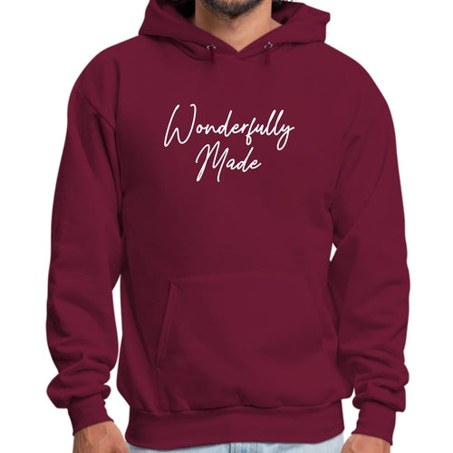 Men's Graphic Hoodie - Wonderfully Made