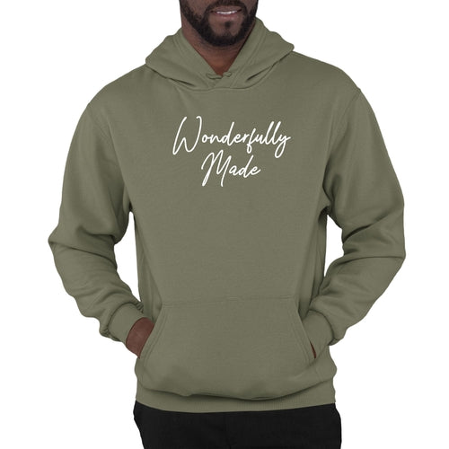 Men's Graphic Hoodie - Wonderfully Made