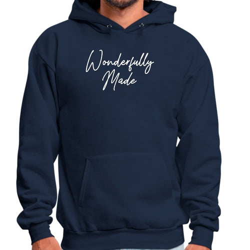 Men's Graphic Hoodie - Wonderfully Made