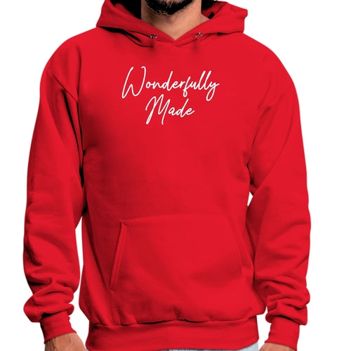 Men's Graphic Hoodie - Wonderfully Made