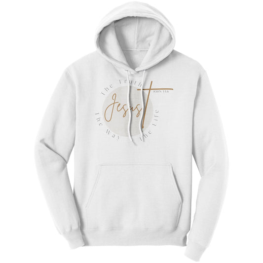 Men's Graphic Hoodie - Jesus The Truth The Way The Life