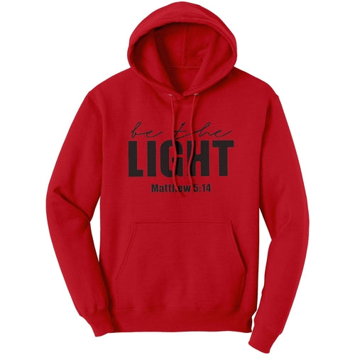 Graphic Hoodie Sweatshirt - Be The Light Hooded Shirt