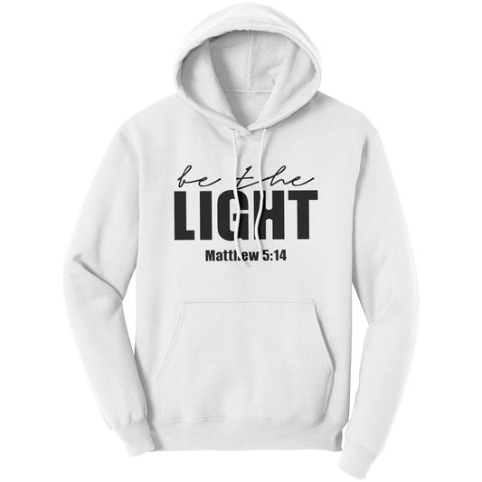 Graphic Hoodie Sweatshirt - Be The Light Hooded Shirt