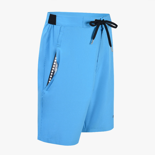 Men's Blue 100% Waterproof Dry Bag Pocket Board Shorts